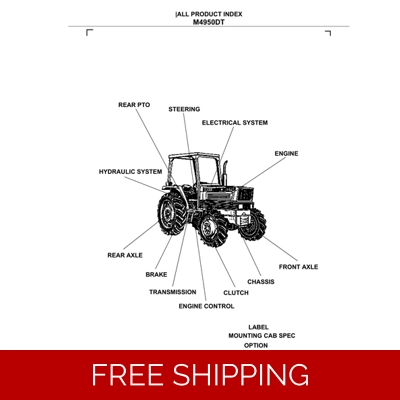 KUBOTA M4950DT PARTS MANUAL KUBOTA M4950DT PARTS MANUAL